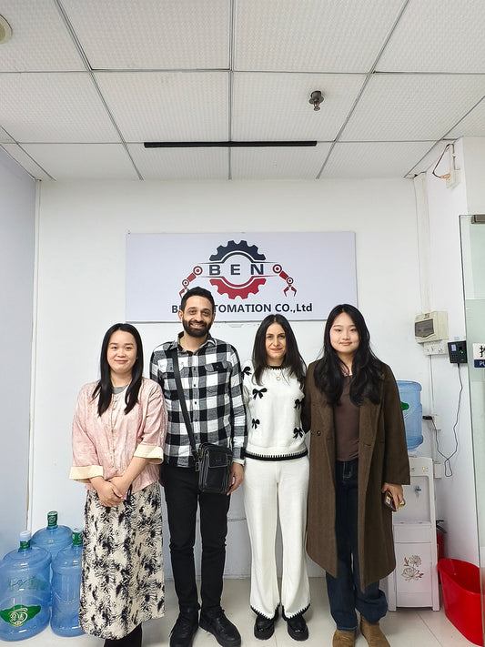 Ben Automation's Key Saudi Partner Visits China Headquarters: Deepening Cooperation in Industrial Automation Component Supply and Enhancing Global Supply Chain Layout